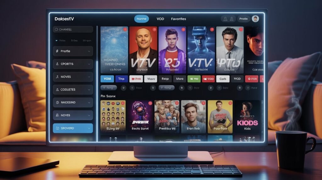 IPTV web player