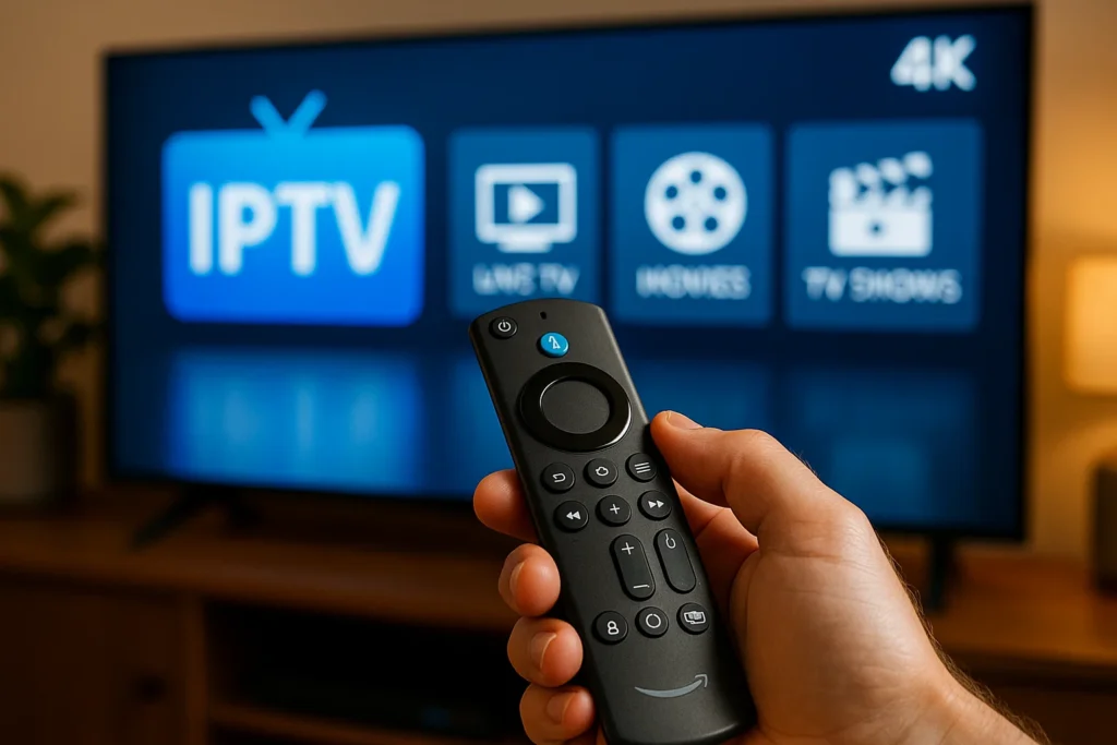 Using Firestick Remote for IPTV Streaming